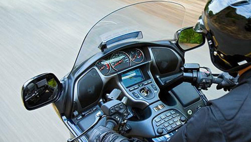 Una Honda Goldwing