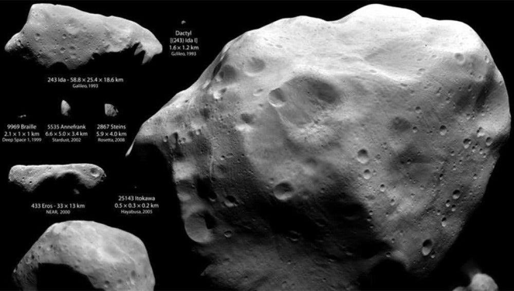 Imagen radar del asteroide