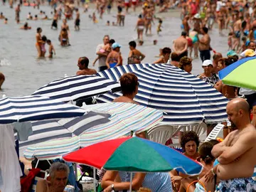 Playa de Santa Pola en Alicante Playa de Santa Pola en Alicante