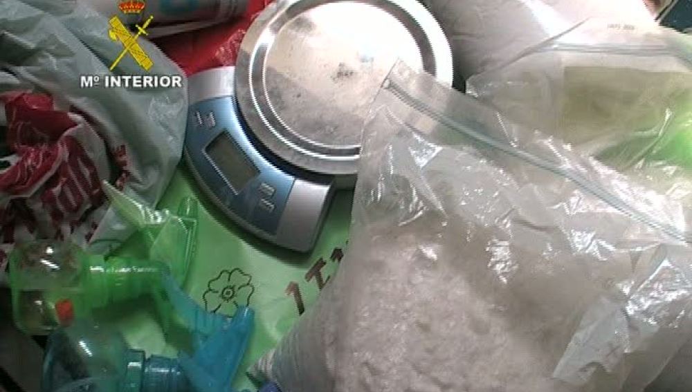 Cocaína decomisada en la 'Operación Pedrusco'