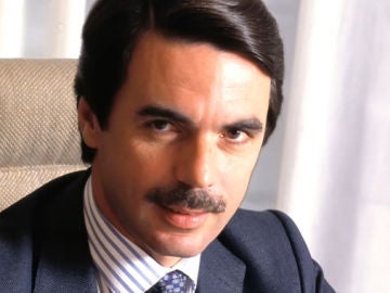 Jose María Aznar en su primera legislatura como presidente