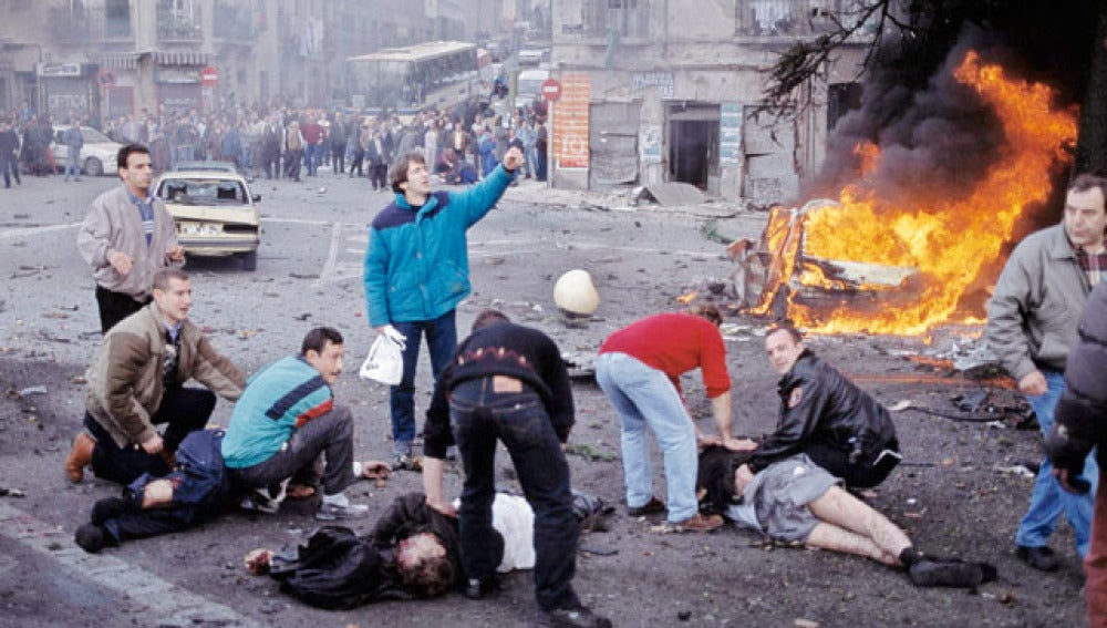 El atentado de Vallecas, perpetrado por ETA en 1995