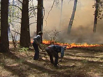 Incendios en Rusia