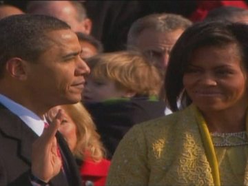 El presidente de los EEUU y su mujer