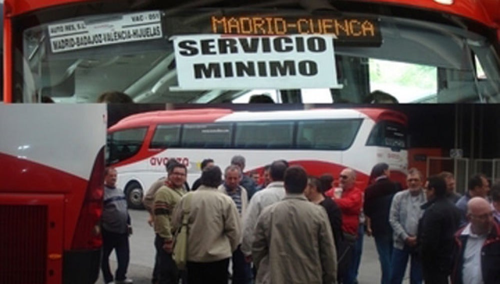 Trabajadores de auto-res en huelga