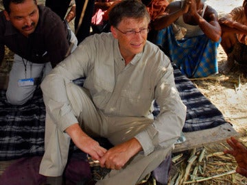 Bill Gates en una misión solidaria