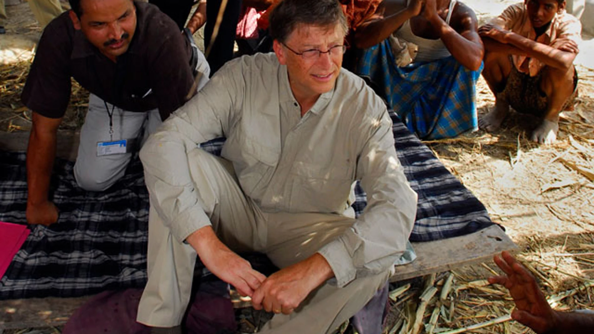 Bill Gates en una misión solidaria Bill Gates en una misión solidaria