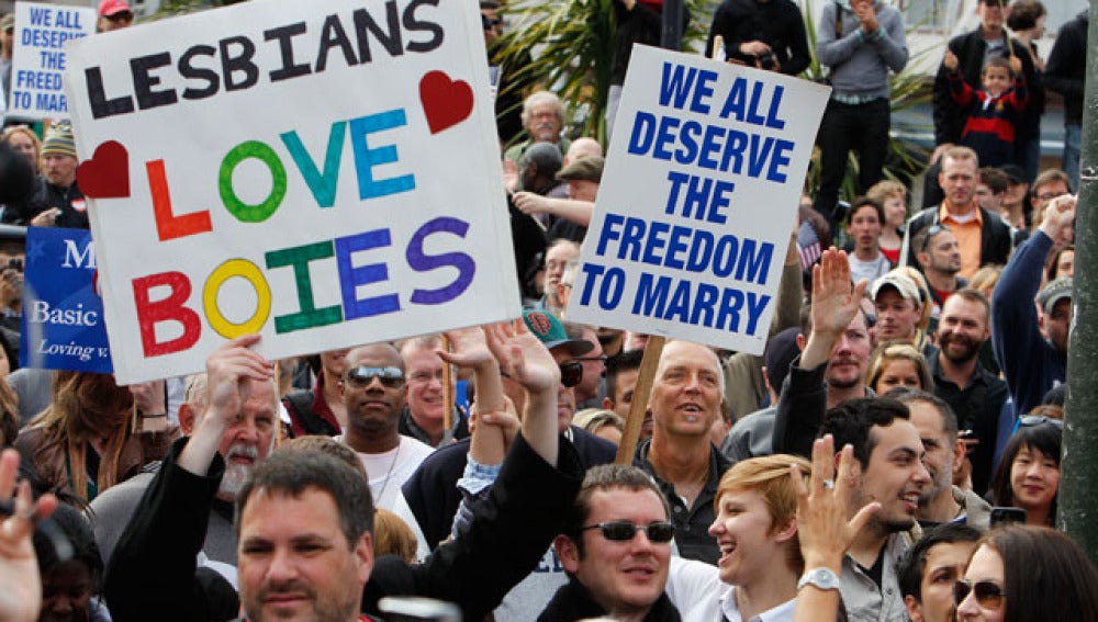 Por la boda gay en California