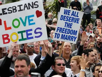 Por la boda gay en California Por la boda gay en California