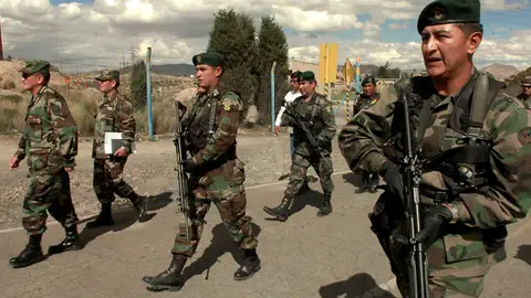 Bolivia prepara a su población para posibles ataques Bolivia prepara a su población para posibles ataques