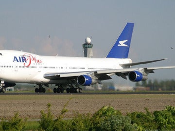 Un avión de Air Comet