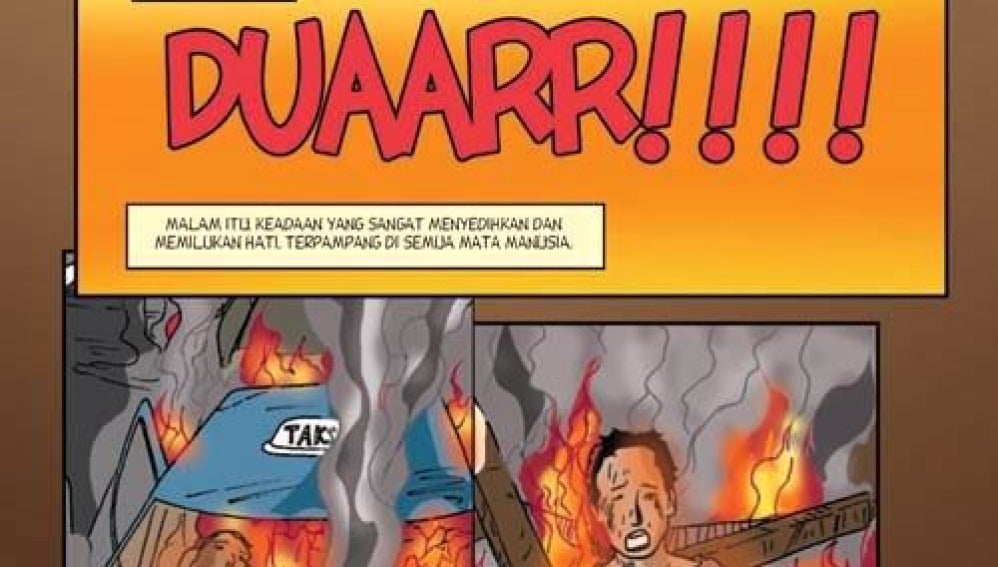 Cómic contra el terrorismo en Indonesia