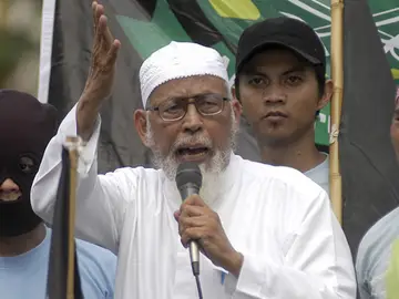 Abu Bakar Bashir, líder espiritual de Al Qaeda Abu Bakar Bashir, líder espiritual de Al Qaeda