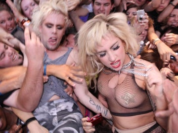 Lady Gaga en el 'Lollapalooza'