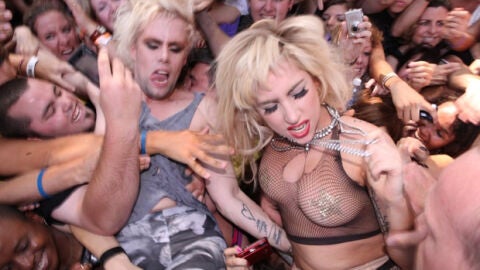 Lady Gaga en el 'Lollapalooza'