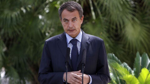 Zapatero en el palacio de Marivent