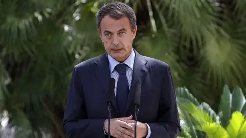 Zapatero en el palacio de Marivent Zapatero en el palacio de Marivent