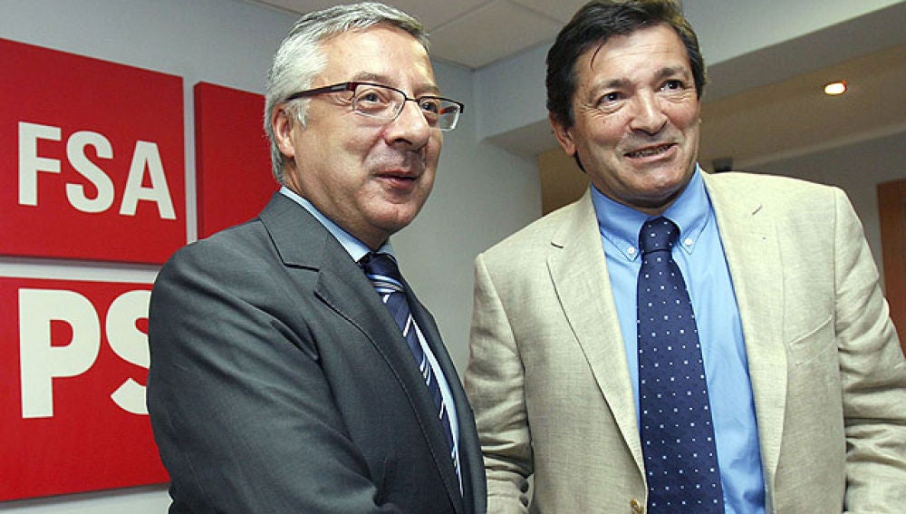 José Blanco y Javier Fernández en la FSA