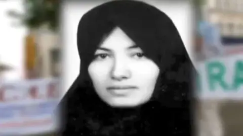 La joven iraní condenada a ser lapidada La joven iraní condenada a ser lapidada