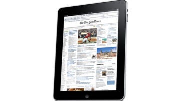 Periódico digital en un Ipad