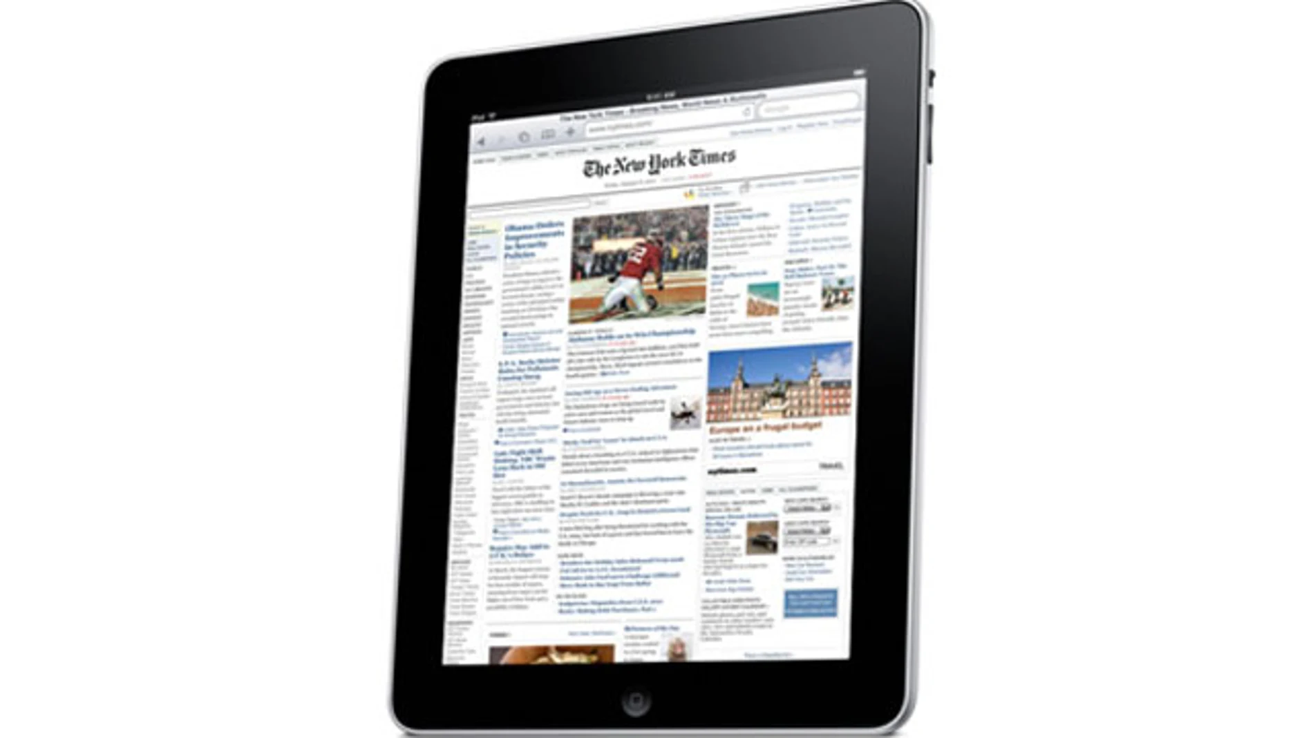 Periódico digital en un Ipad Periódico digital en un Ipad