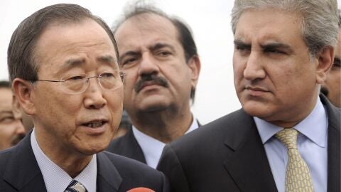 Ban est&aacute; en Pakist&aacute;n