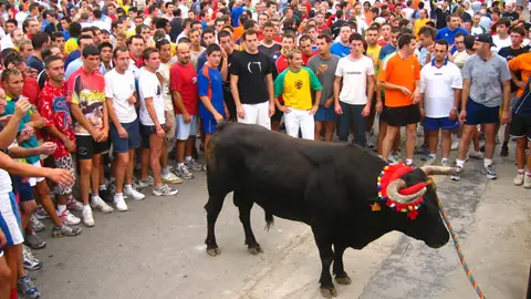 Torico de la cuerda, en Chiva Torico de la cuerda, en Chiva