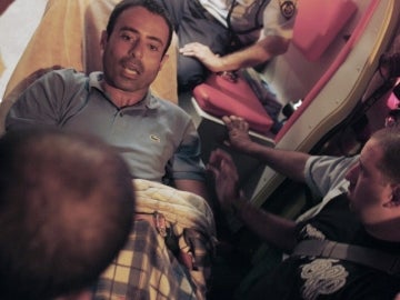 Nadim Inyaz, palestino atrincherado en la embajada de Turquía Nadim Inyaz, palestino atrincherado en la embajada de Turquía