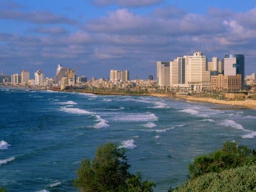 Una playa de Tel-Aviv