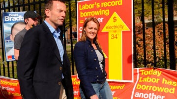 El líder conservador Tony Abbott