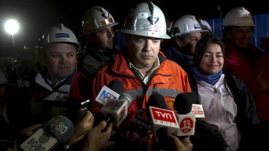 Los mineros chilenos podrían estar fuera en noviembre
