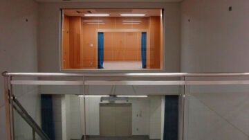 La sala donde se siguen las ejecuciones