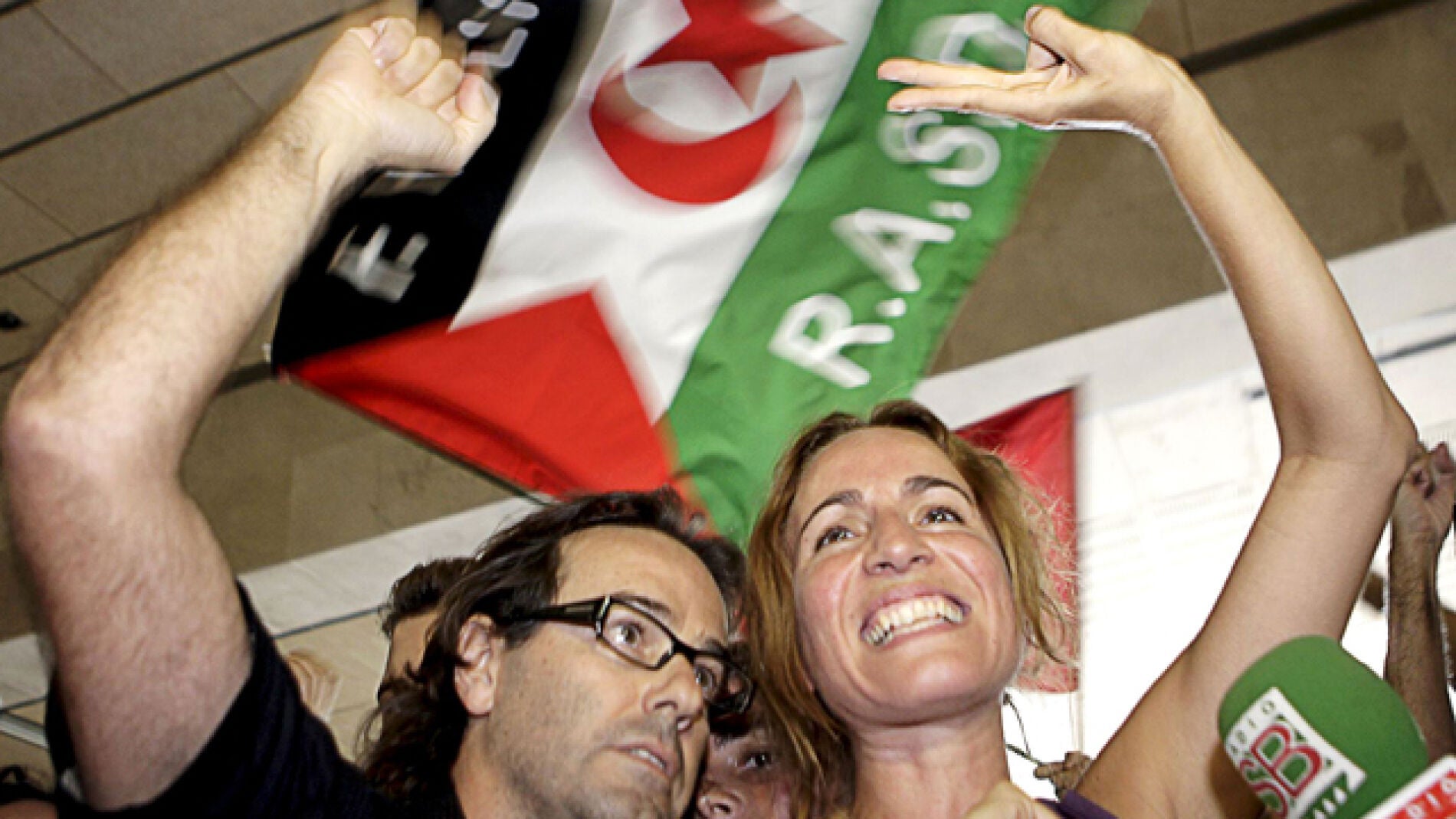Dos de los 14 activistas pro saharauis