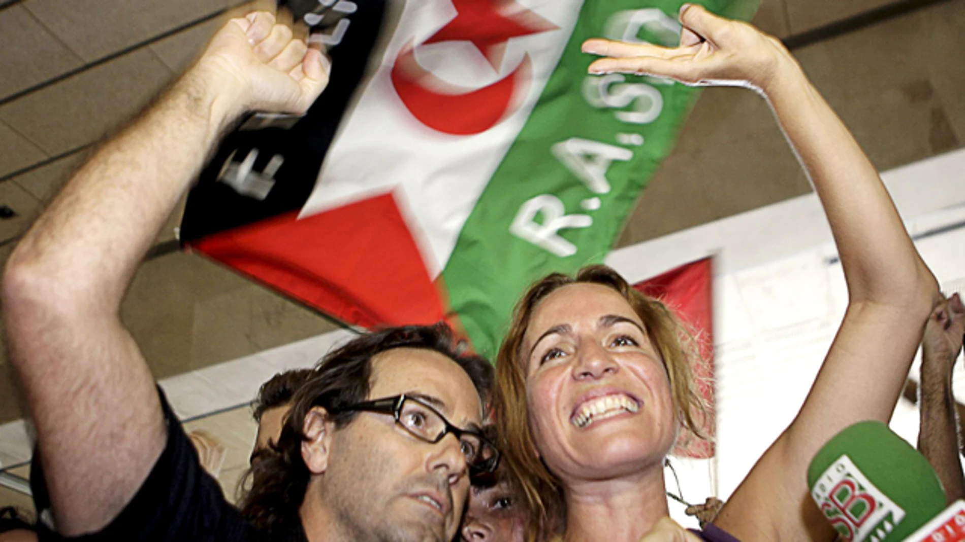 Dos de los 14 activistas pro saharauis Dos de los 14 activistas pro saharauis