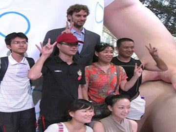 Pau Gasol, embajador de excepción en la Expo de Shanghai 