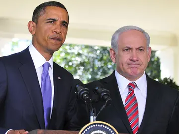 Barack Obama y Benjamin Netanyahu en una comparecencia en la Casa Blanca Barack Obama y Benjamin Netanyahu en una comparecencia en la Casa Blanca