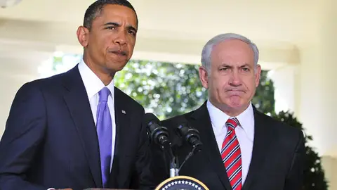 Barack Obama y Benjamin Netanyahu en una comparecencia en la Casa Blanca Barack Obama y Benjamin Netanyahu en una comparecencia en la Casa Blanca