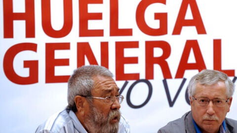 M&eacute;ndez y Toxo durante el acto