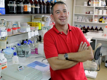 El investigador Miguel López El investigador Miguel López