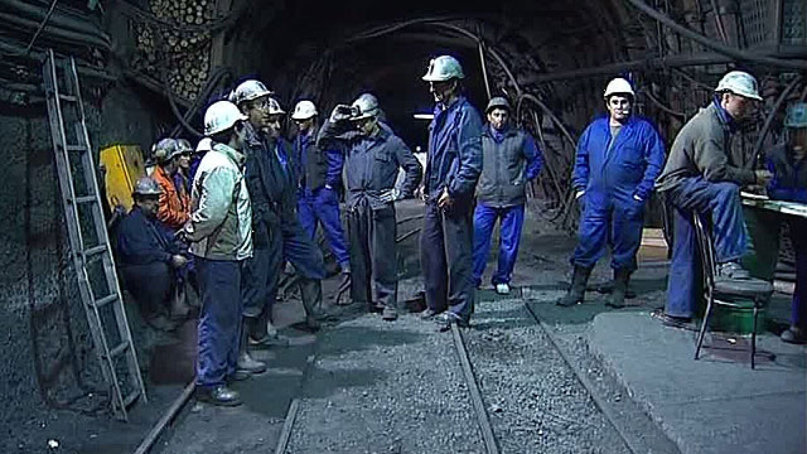 Encierro de mineros en Palencia