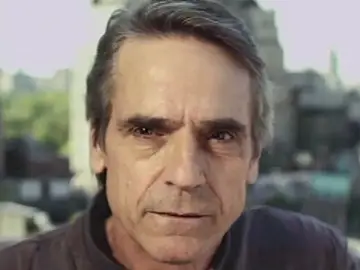 Jeremy Irons, en su anuncio para FAO Jeremy Irons, en su anuncio para FAO