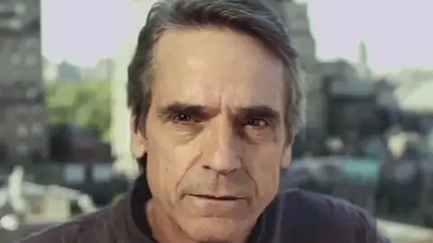 Jeremy Irons, en su anuncio para FAO Jeremy Irons, en su anuncio para FAO
