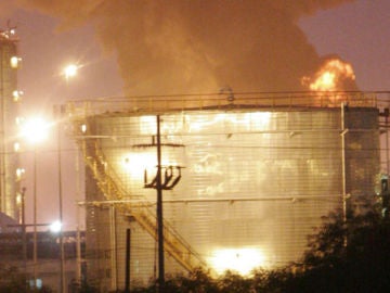 Imagen de archivo de una explosión en 2007