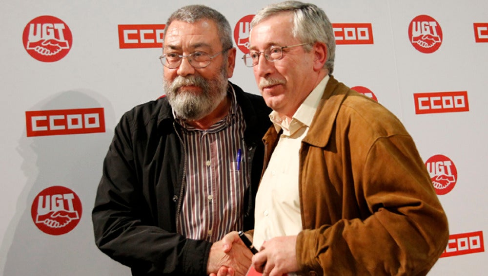 Cándido Méndez y Fernández Toxo