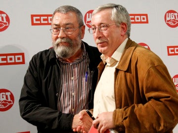 Cándido Méndez y Fernández Toxo