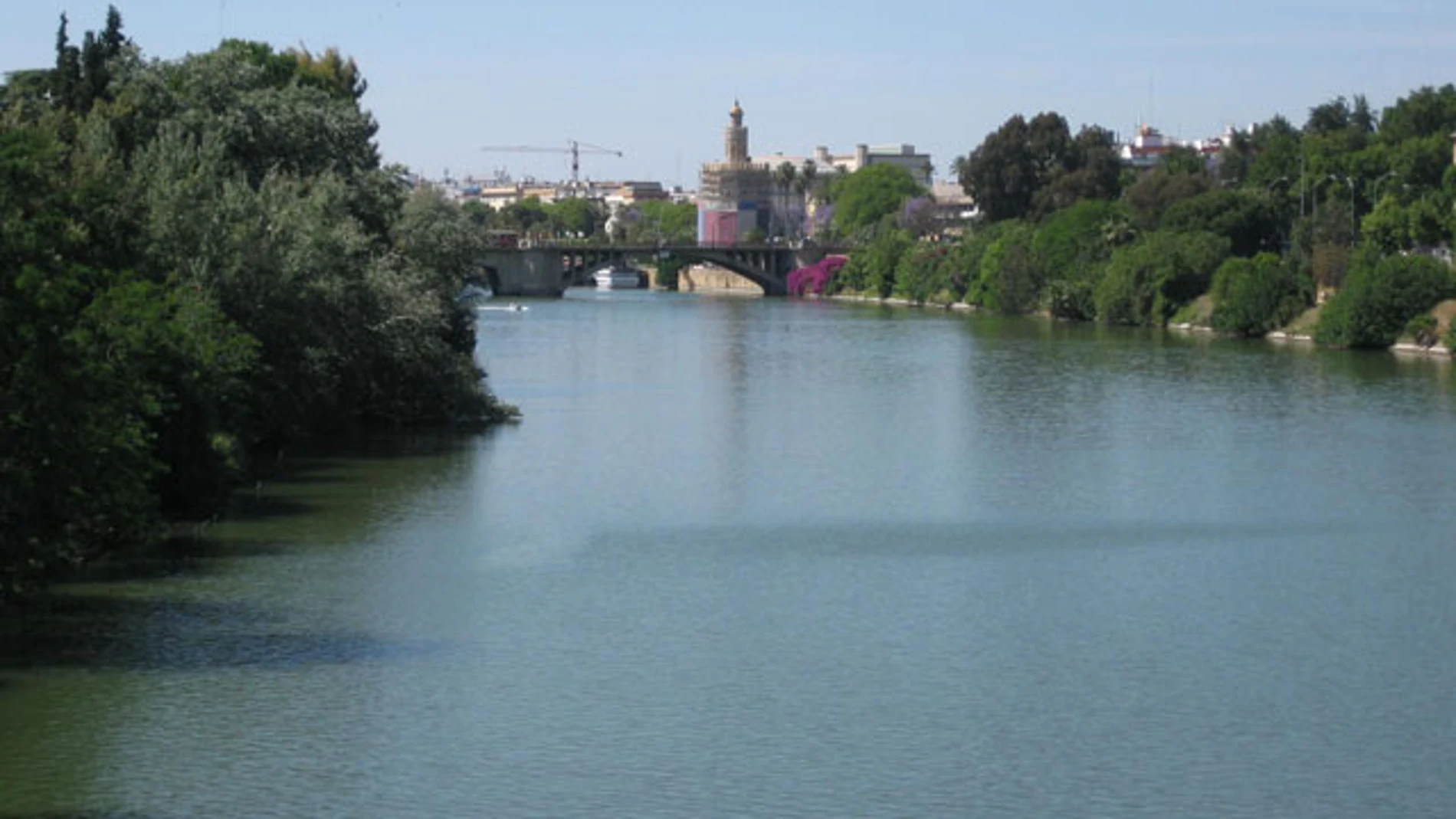 Imagen del río Guadalquivir Imagen del río Guadalquivir