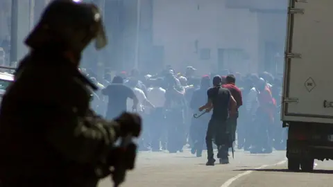 Revueltas de mineros en León Revueltas de mineros en León