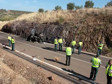Los coches del accidente son un BMV y un C5 Los coches del accidente son un BMV y un C5