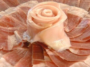 Plato de jamón ibérico Plato de jamón ibérico