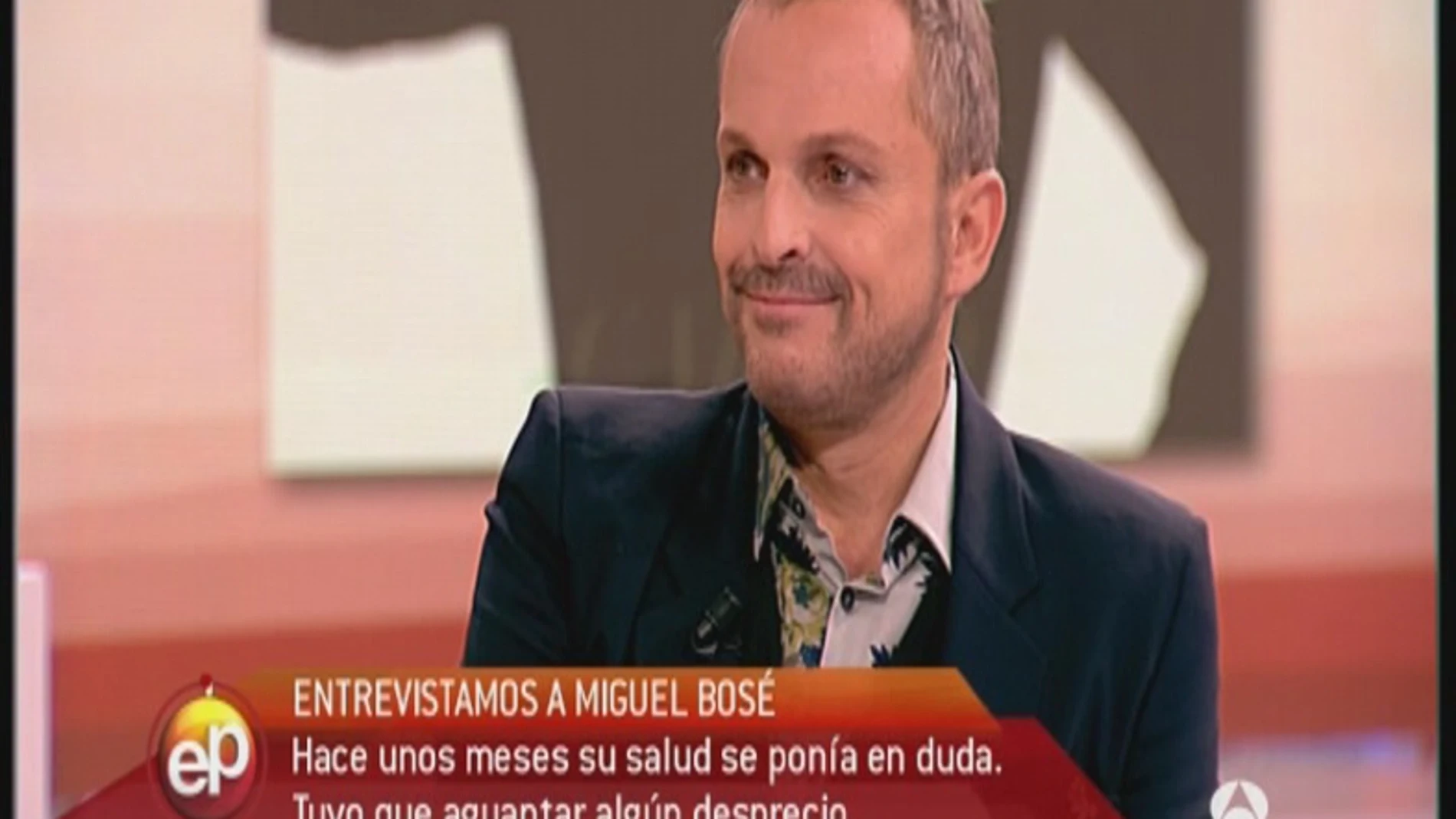 Miguel Bosé en Espejo